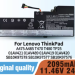 01AV421 01AV489 SB10K97578 Laptop Internal Battery for Lenovo ThinkPad A475 A485 T470 T480 TP25 Series Notebook 01AV419 01AV420